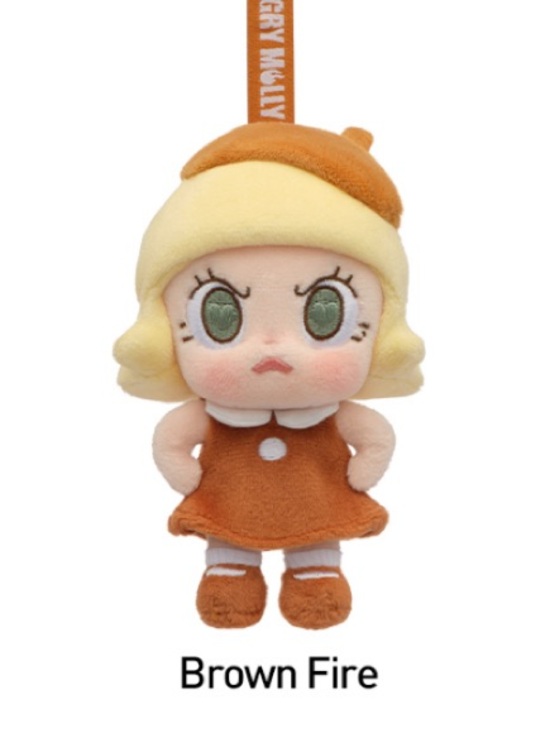 POP MART Other - New Sealed Pop Mart Angry Molly Brown Fire Plush Doll